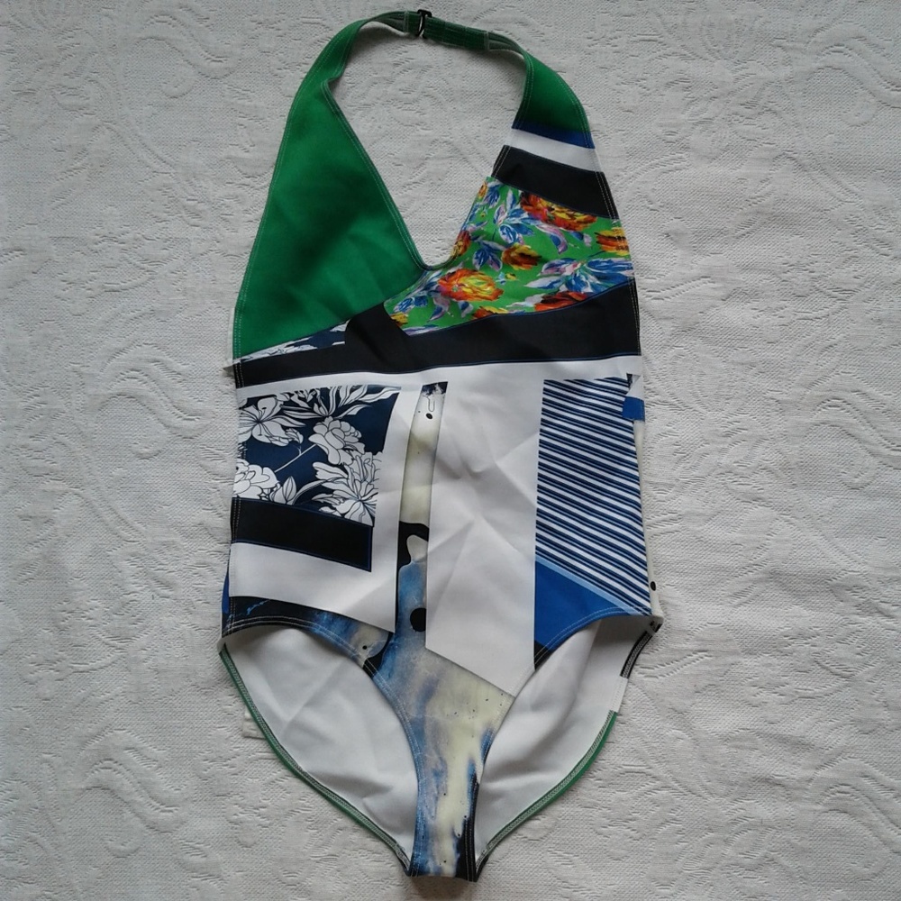 Clover Canyon Multicolor One Piece Swimsuit
